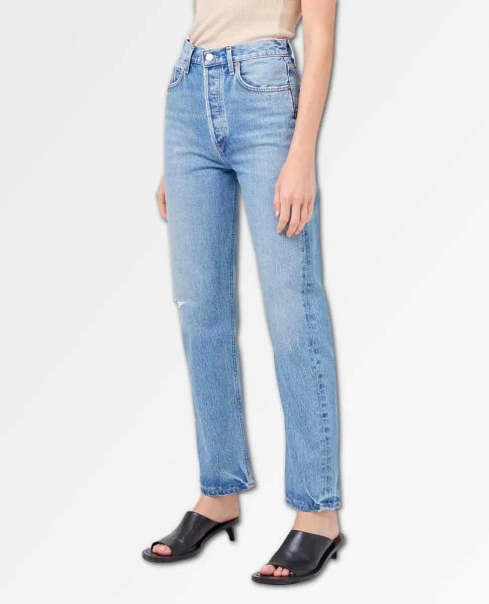 90's Pinch Vintage Relaxed Jean Abstract