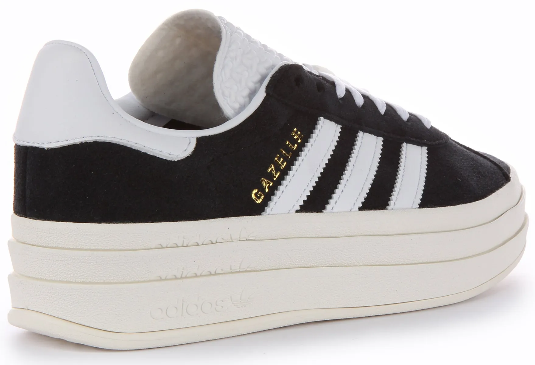 Adidas Gazelle Bold W In Black White For Women