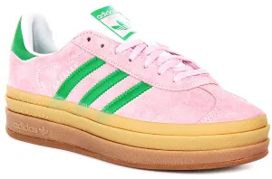 Adidas Gazelle Bold W In Pink White For Women