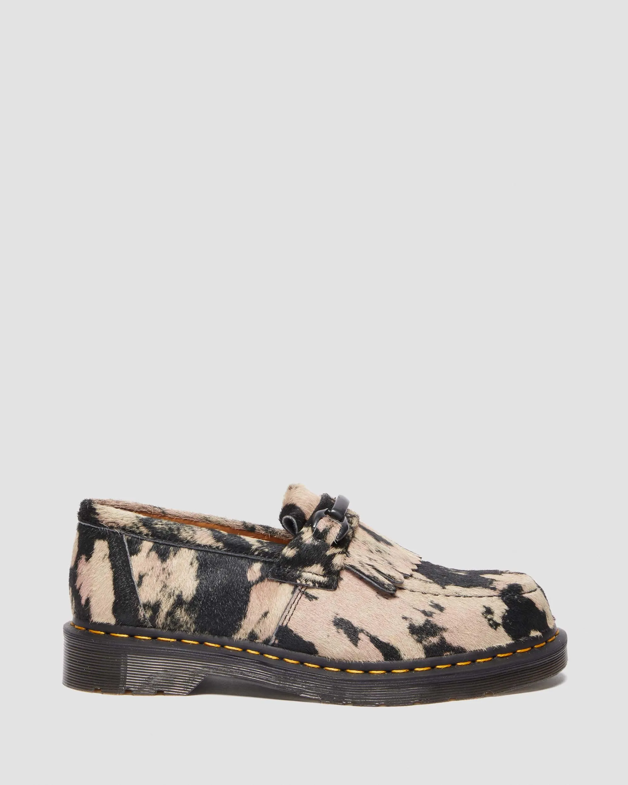 Adrian Snaffle Suede & Hair-On Loafers