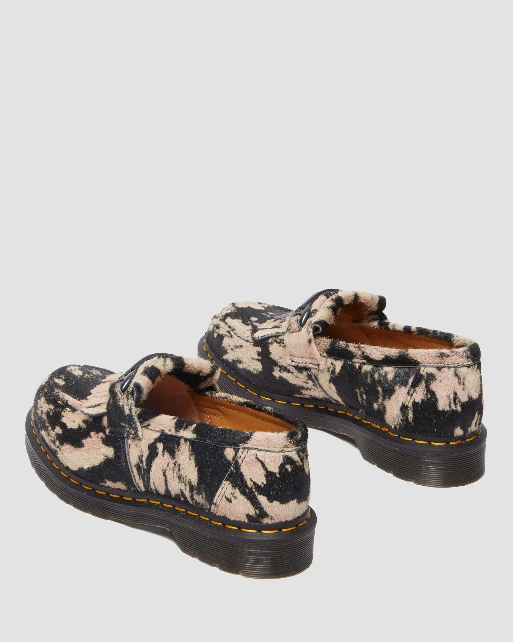 Adrian Snaffle Suede & Hair-On Loafers