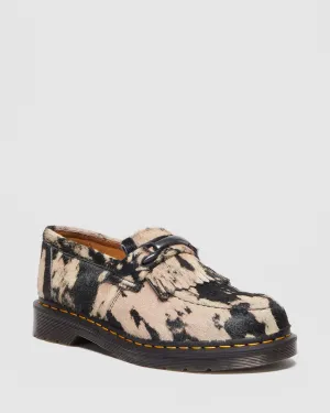 Adrian Snaffle Suede & Hair-On Loafers
