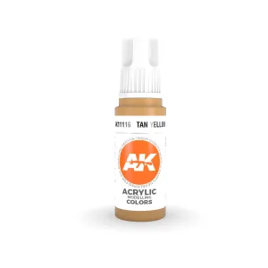 AK Interactive 3Gen Acrylics - Tan Yellow 17ml