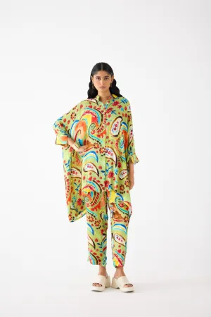 ANTELLA SHORT KIMONO AND PANTS