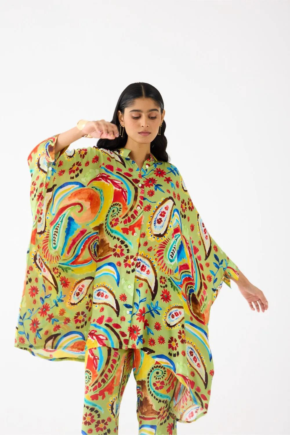 ANTELLA SHORT KIMONO AND PANTS