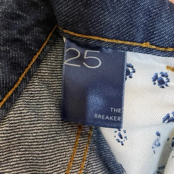 Anthropologie Pilcro Barrel Leg Breaker Relaxed Jeans Size 25
