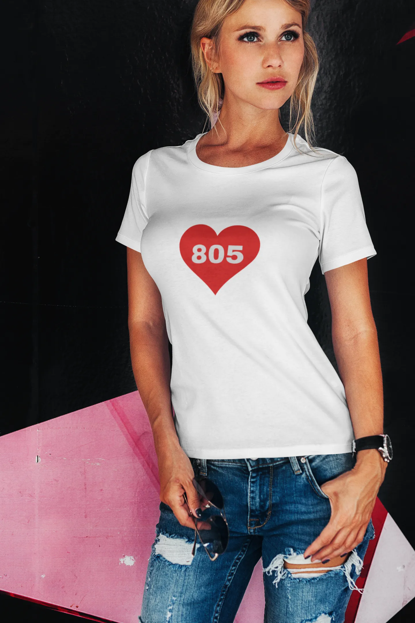 AREA CODE 787 Women's Relaxed T-Shirt