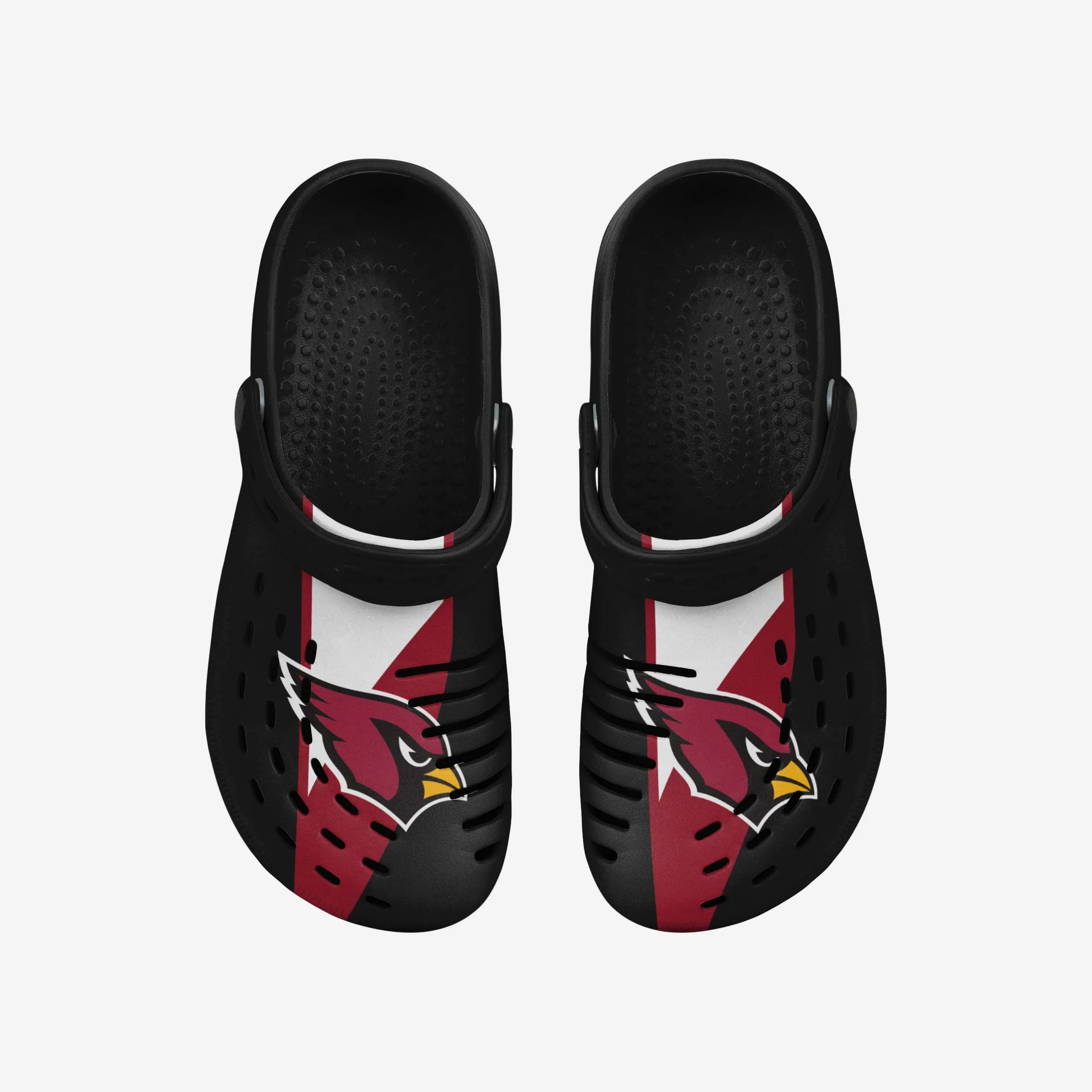 Arizona Cardinals Team Stripe Clog With Strap