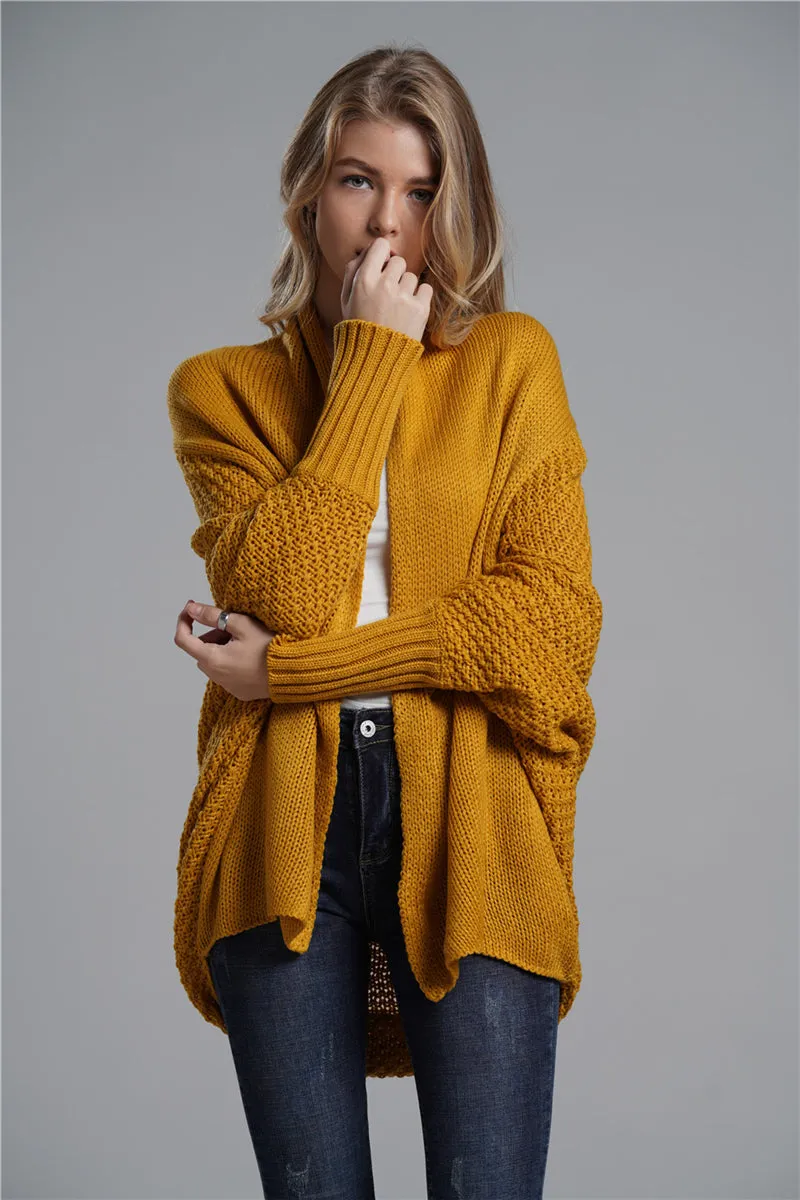 Batwing Pull On Cardigan