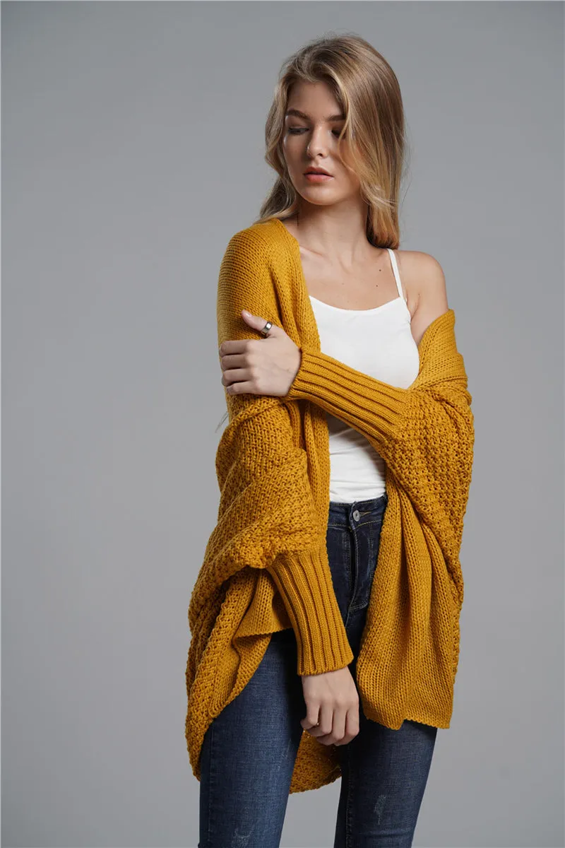 Batwing Pull On Cardigan