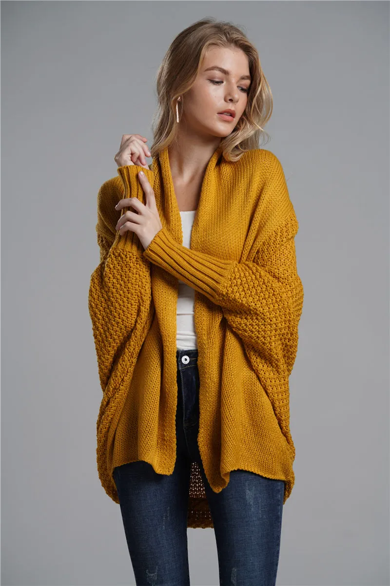 Batwing Pull On Cardigan