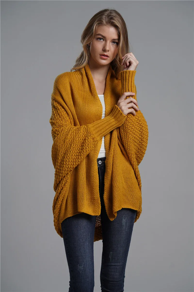 Batwing Pull On Cardigan