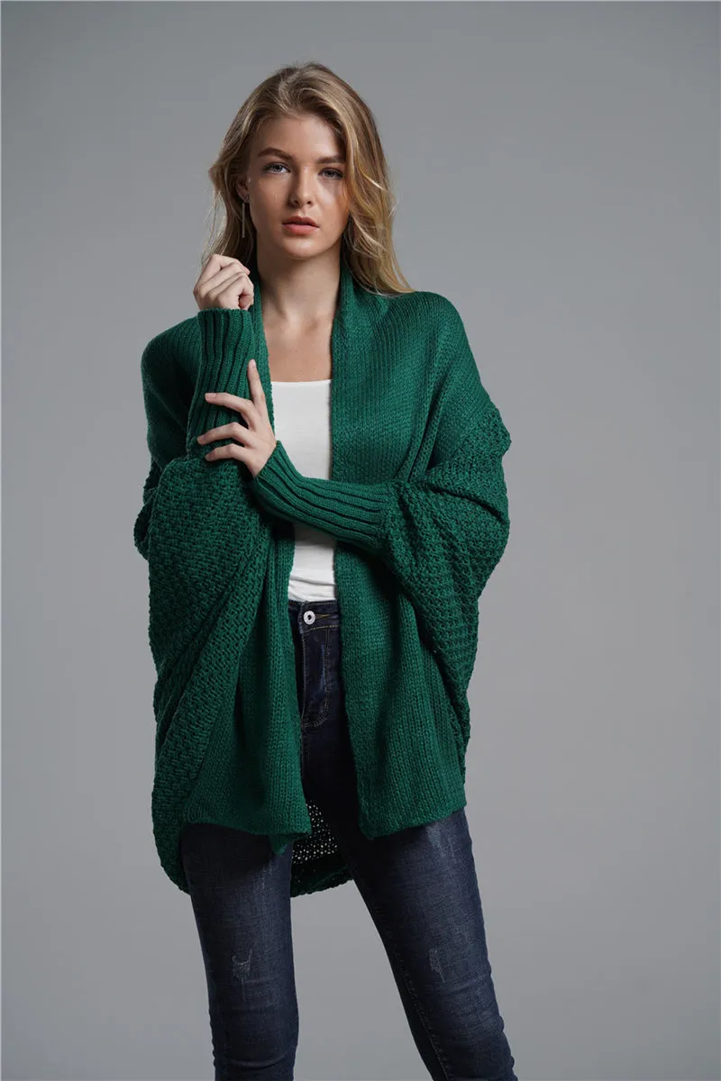 Batwing Pull On Cardigan