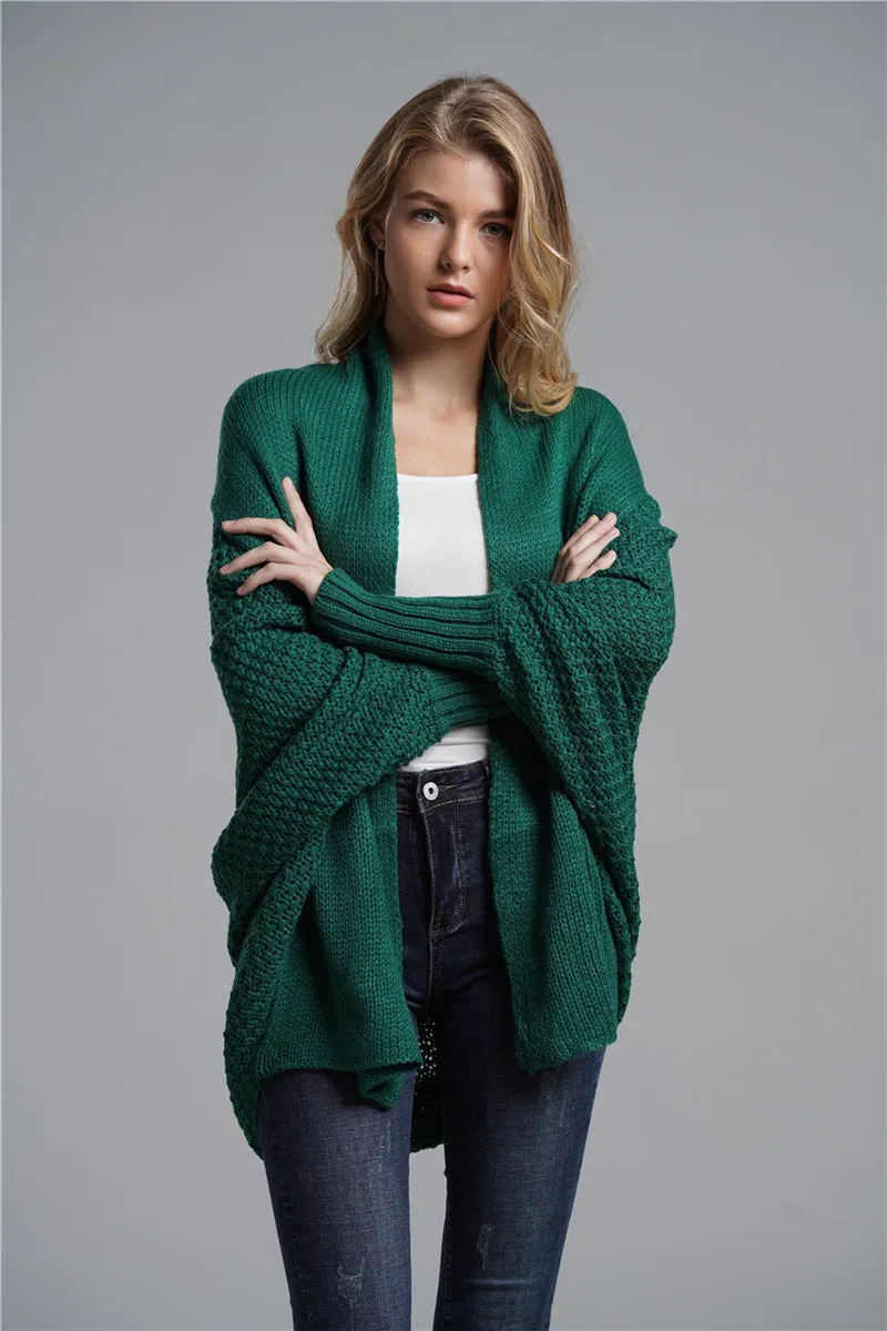 Batwing Pull On Cardigan