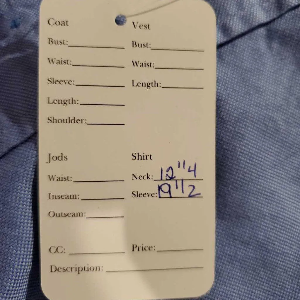 Becker Brothers Solid Blue Shirt