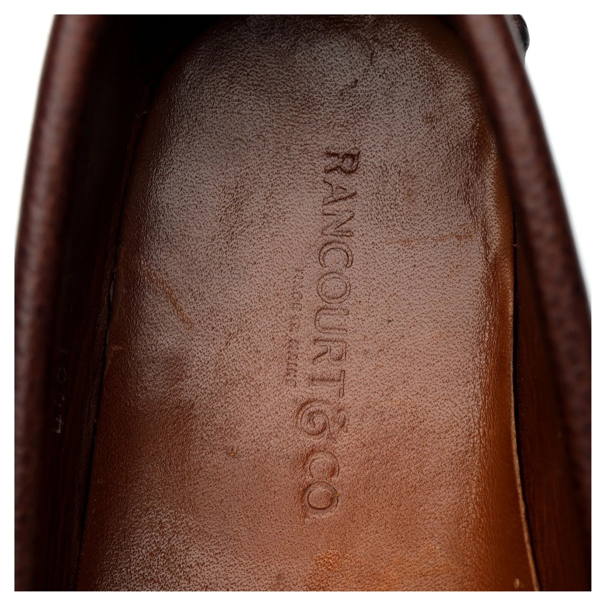 'Beefroll' Brown Leather Loafers UK 8.5 US 9 EE