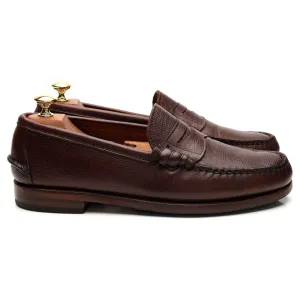 'Beefroll' Brown Leather Loafers UK 8.5 US 9 EE