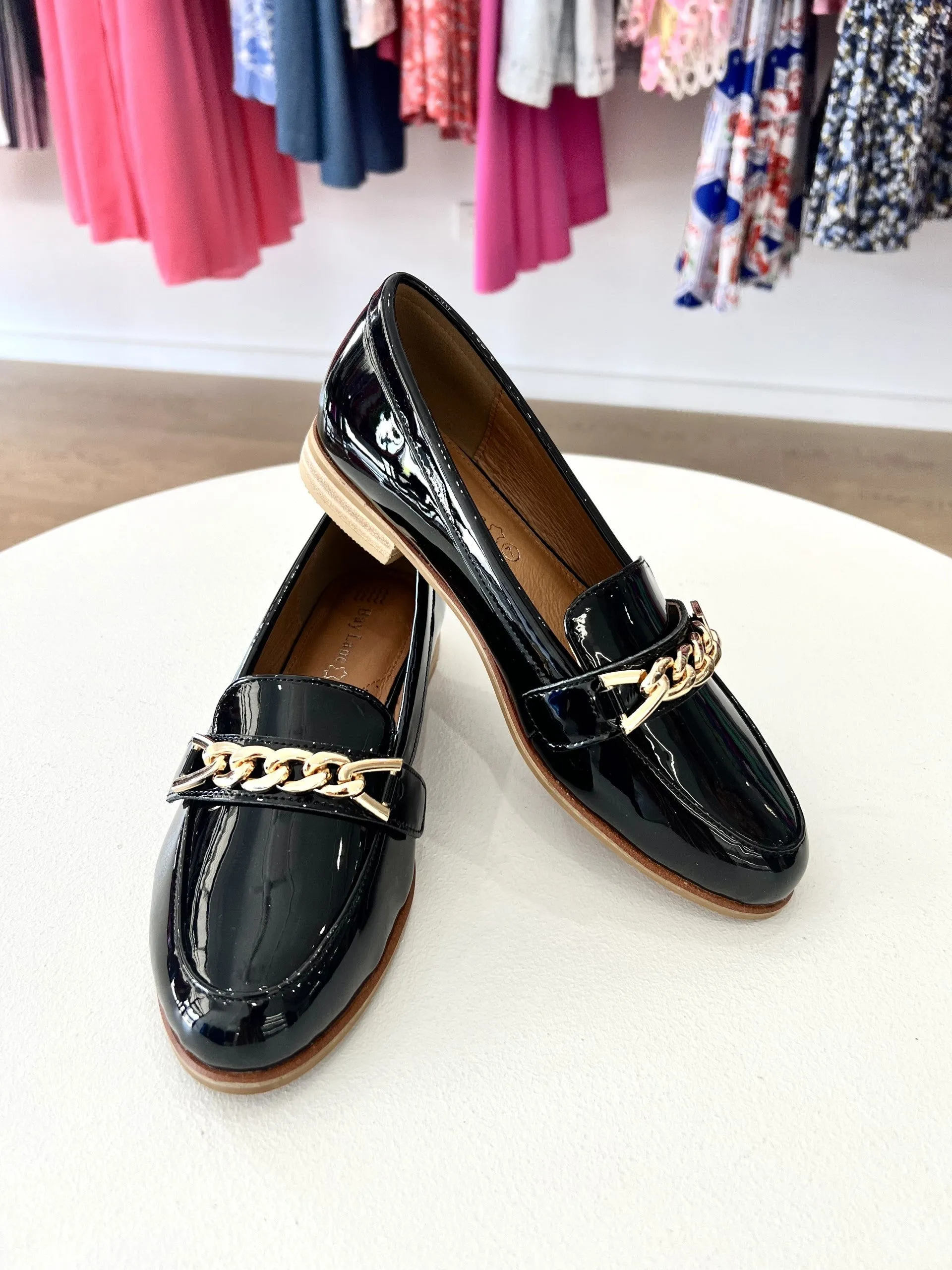 BESPOKE PATENT LOAFER || BLACK