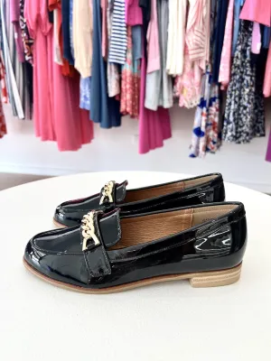 BESPOKE PATENT LOAFER || BLACK