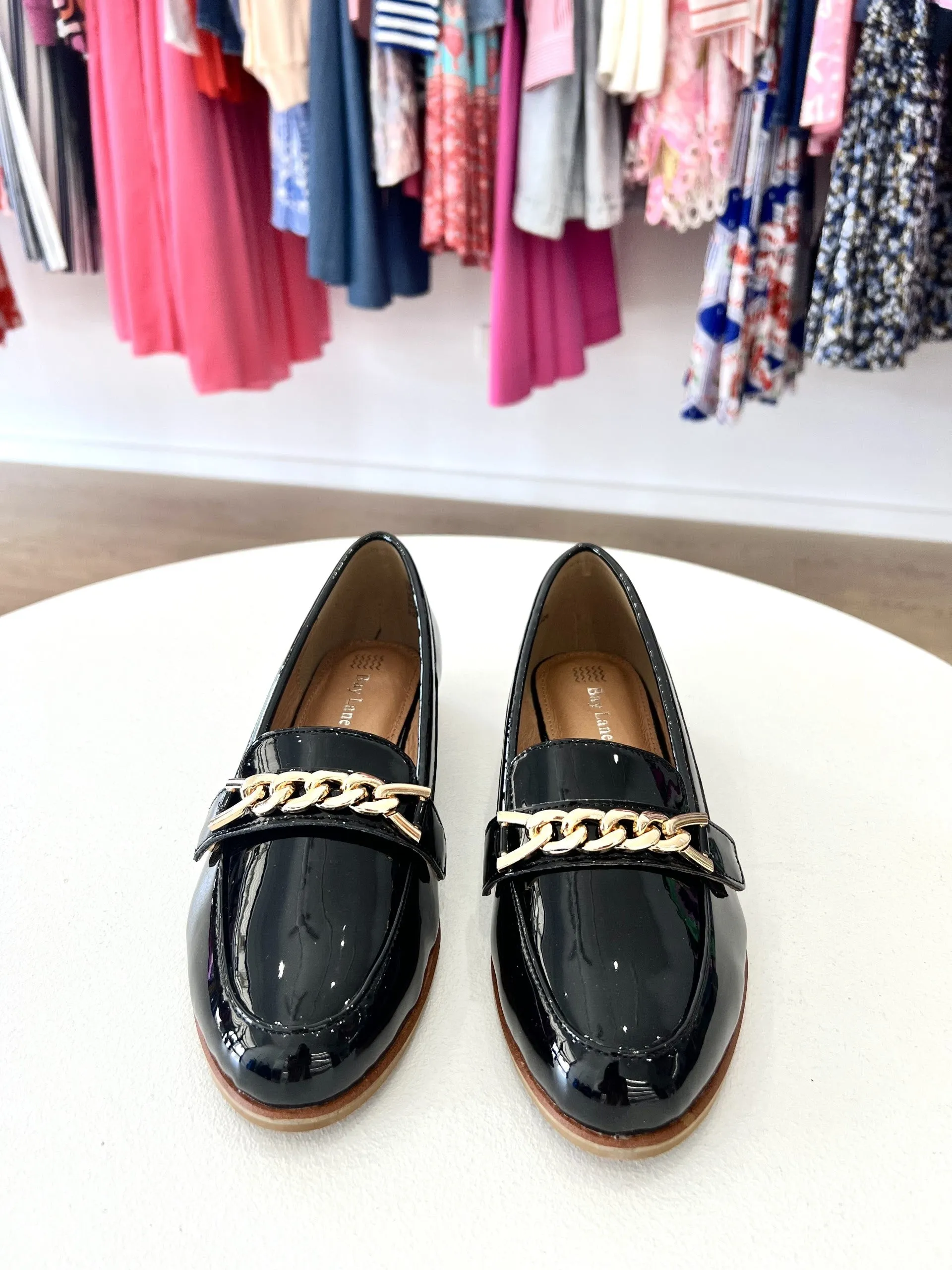 BESPOKE PATENT LOAFER || BLACK