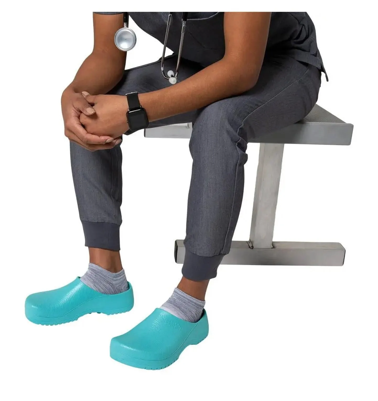 Birkenstock Super Birki Ciel Blue Kitchen Shoes