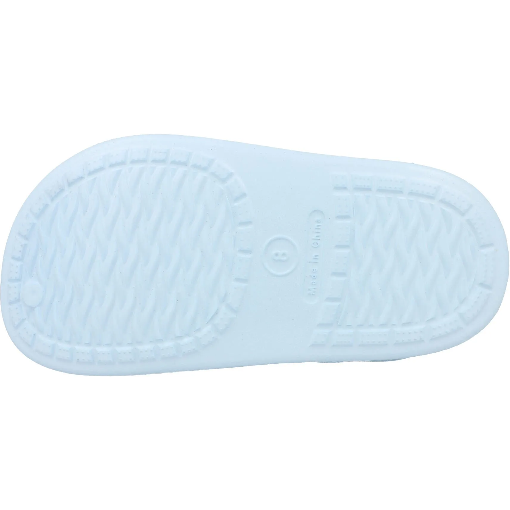 Bluey Tie Dye Kids Clogs with Bingo Badges Blue