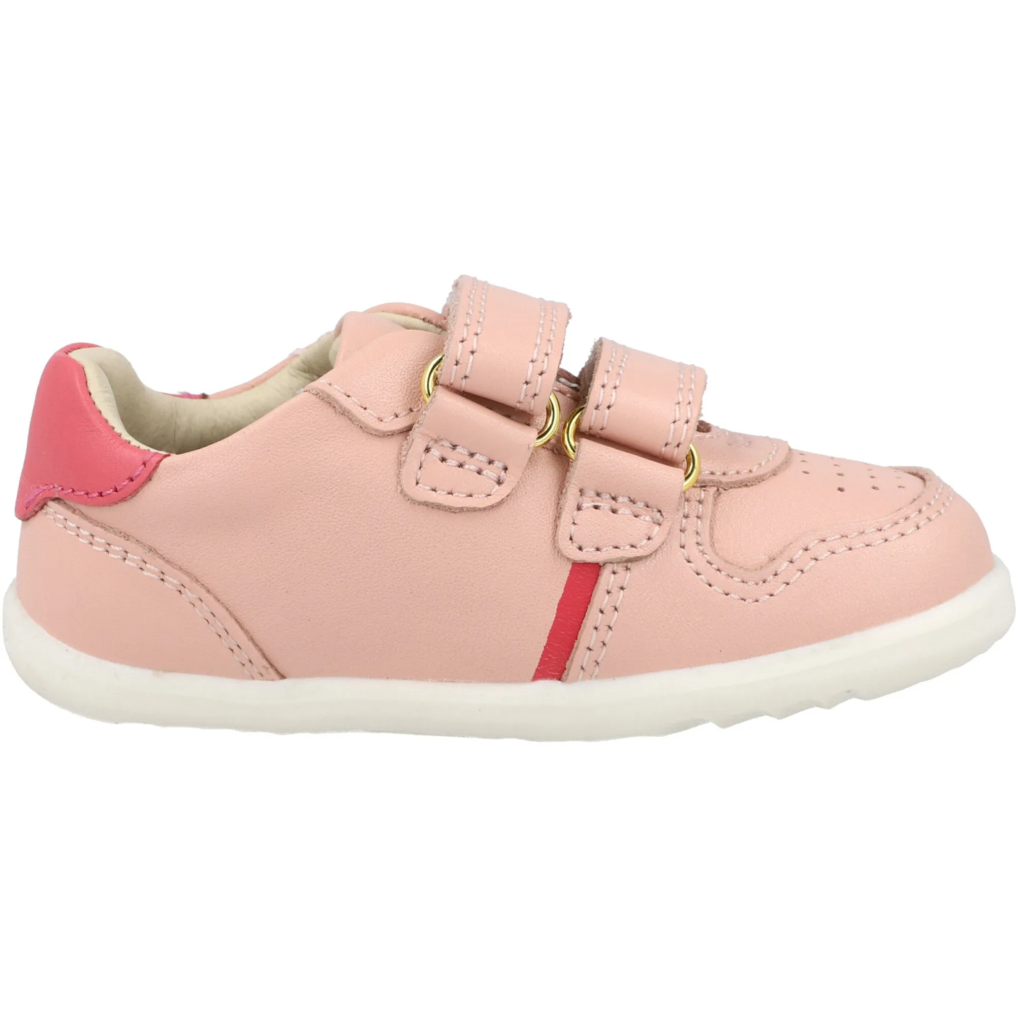 Bobux Riley Seashell Kids Leather Trainers
