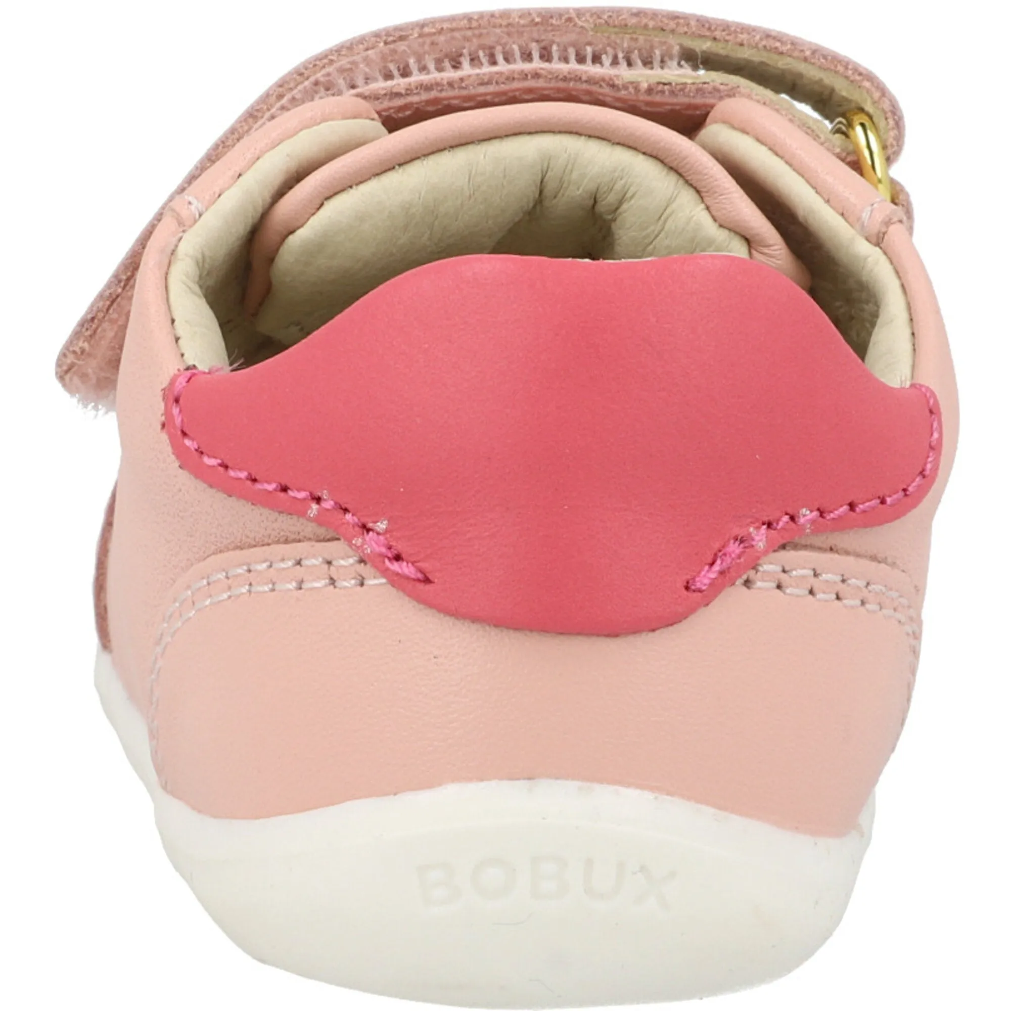 Bobux Riley Seashell Kids Leather Trainers