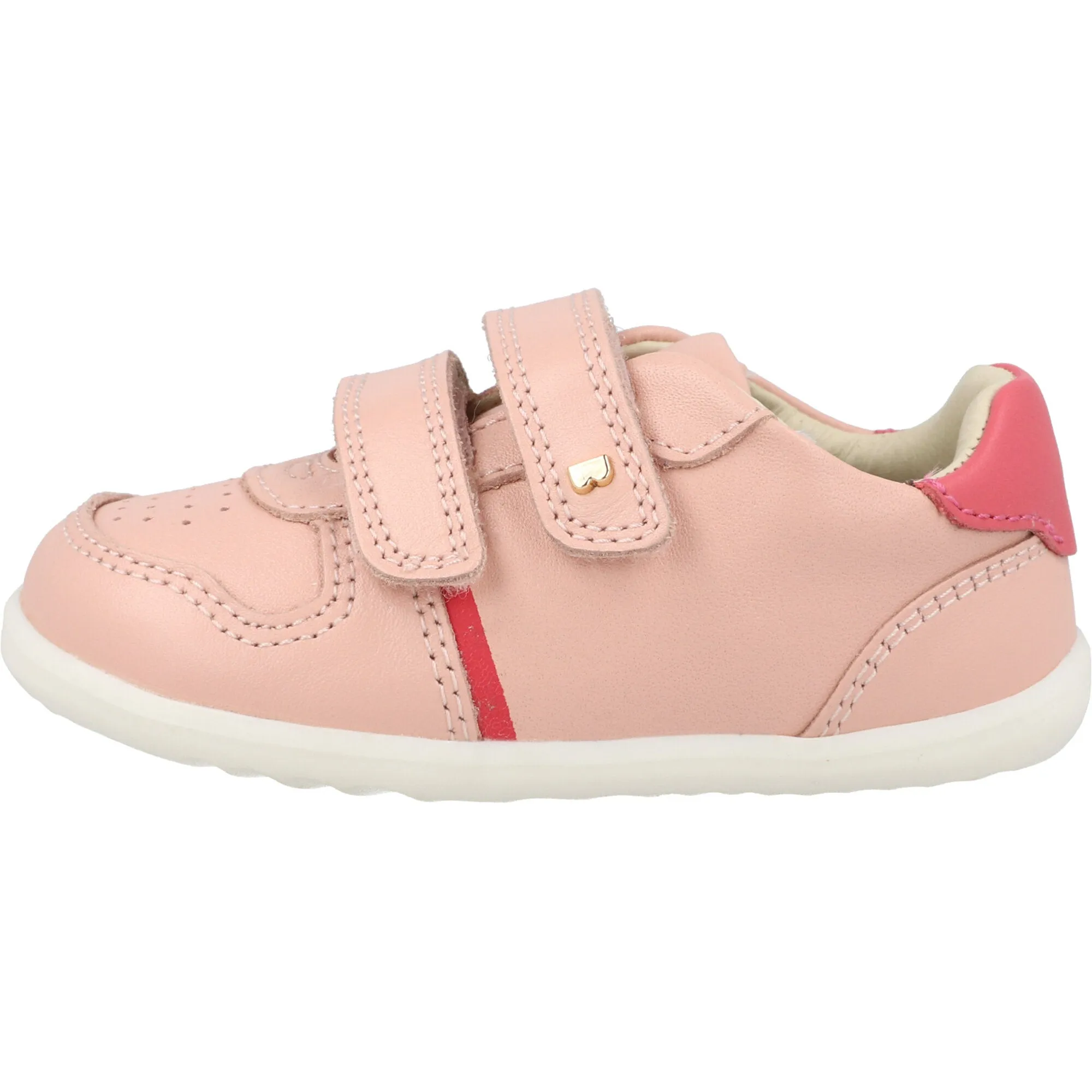 Bobux Riley Seashell Kids Leather Trainers