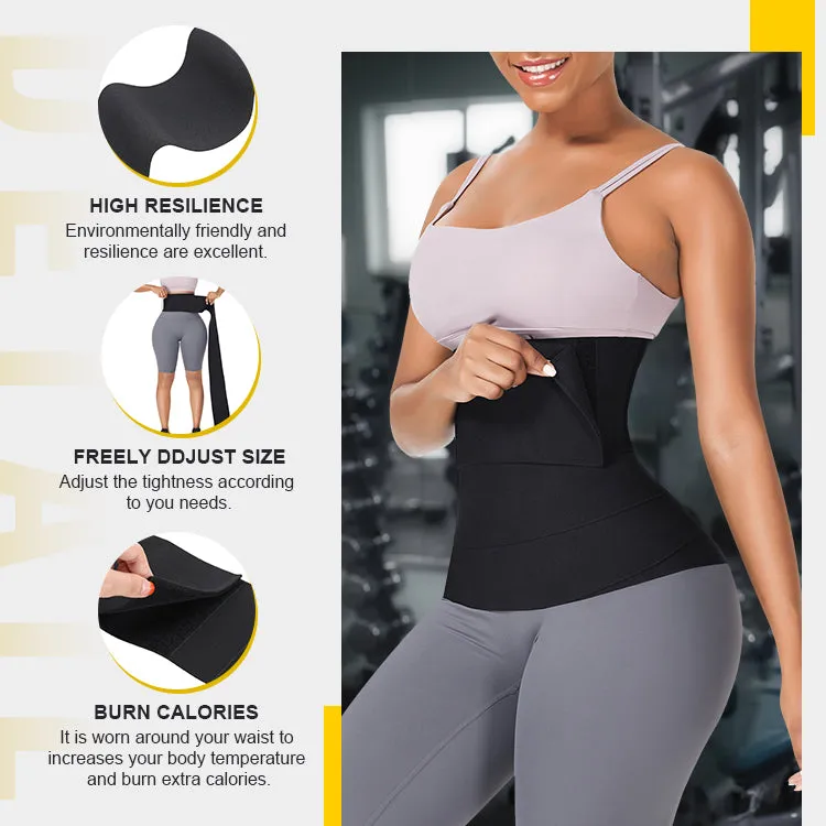Body Shaper Shape wear waist wrap Trimmers Latex Clincher Slimming Belts Tummy Trimmer Waist Trainer Pink