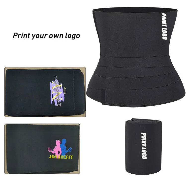 Body Shaper Shape wear waist wrap Trimmers Latex Clincher Slimming Belts Tummy Trimmer Waist Trainer Pink