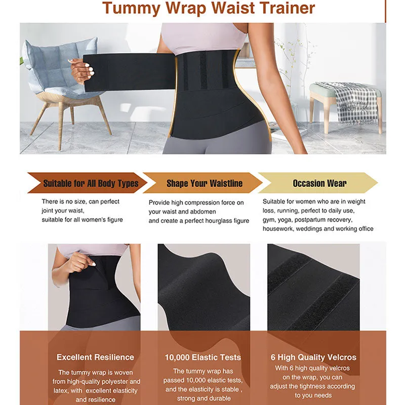 Body Shaper Shape wear waist wrap Trimmers Latex Clincher Slimming Belts Tummy Trimmer Waist Trainer Pink