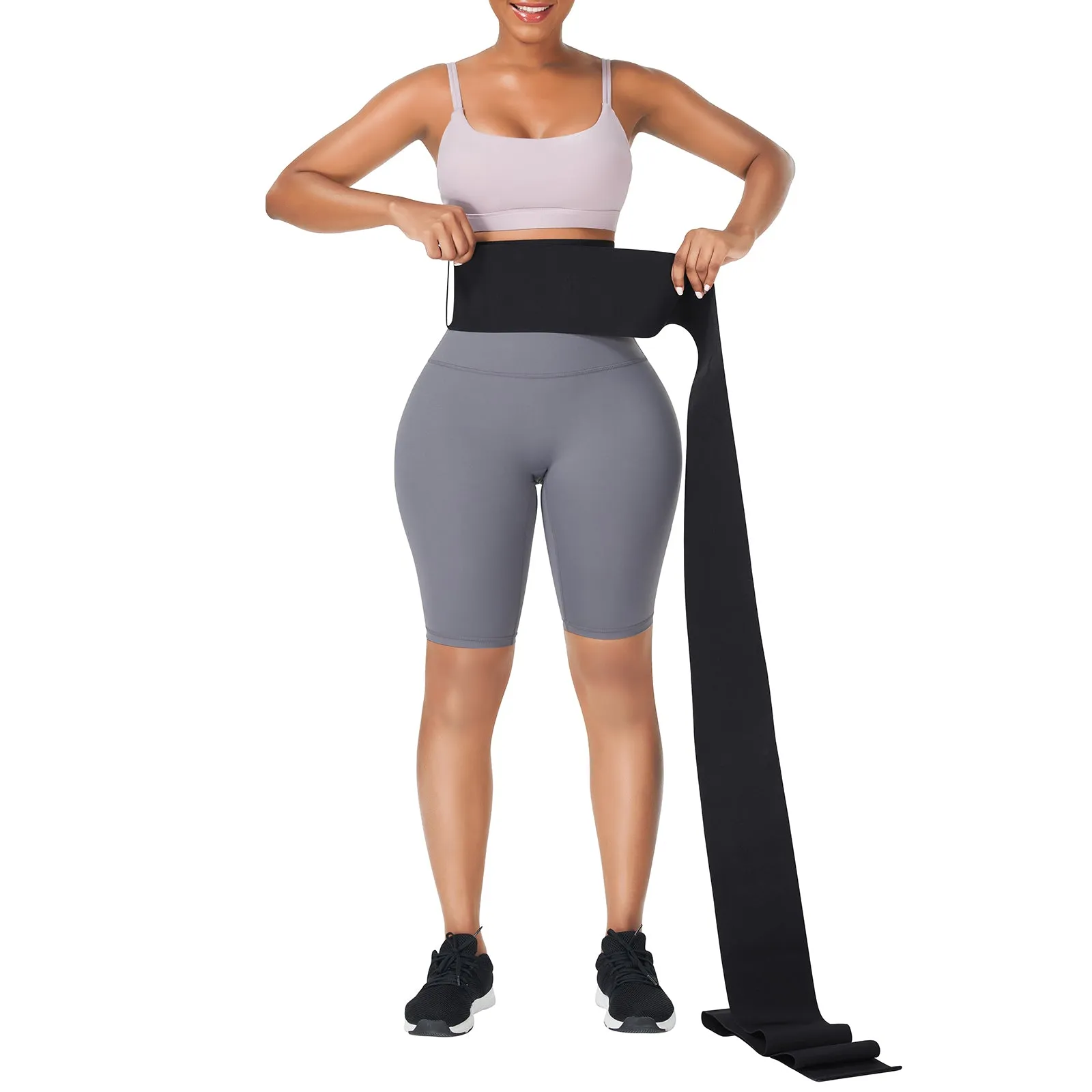 Body Shaper Shape wear waist wrap Trimmers Latex Clincher Slimming Belts Tummy Trimmer Waist Trainer Pink