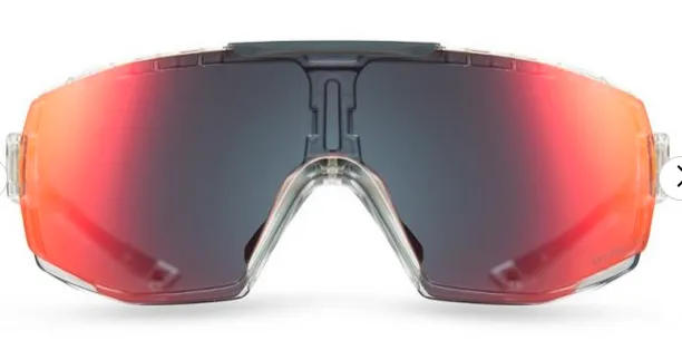 Bold Anti Fog Glasses transparent red
