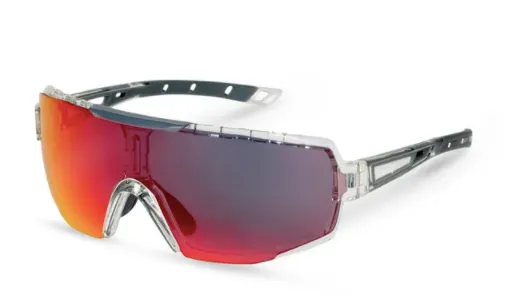 Bold Anti Fog Glasses transparent red