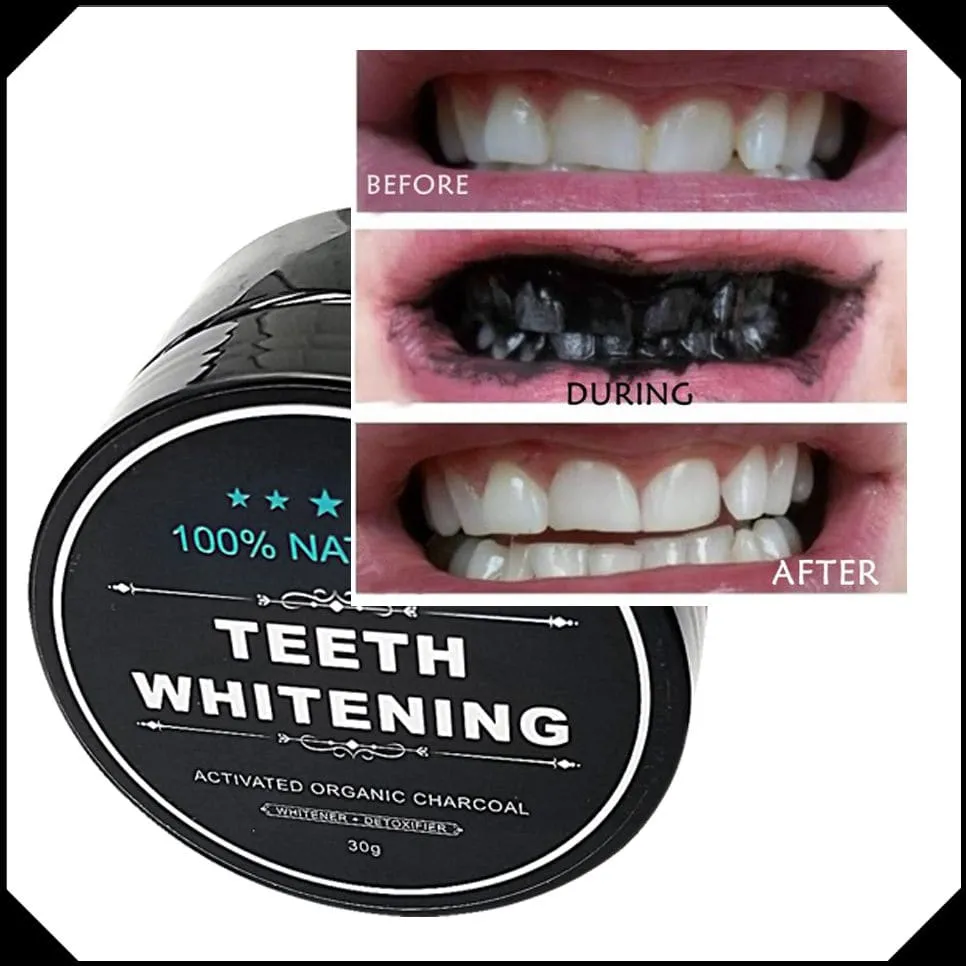 Bold Charcoal Teeth Whitening Powder
