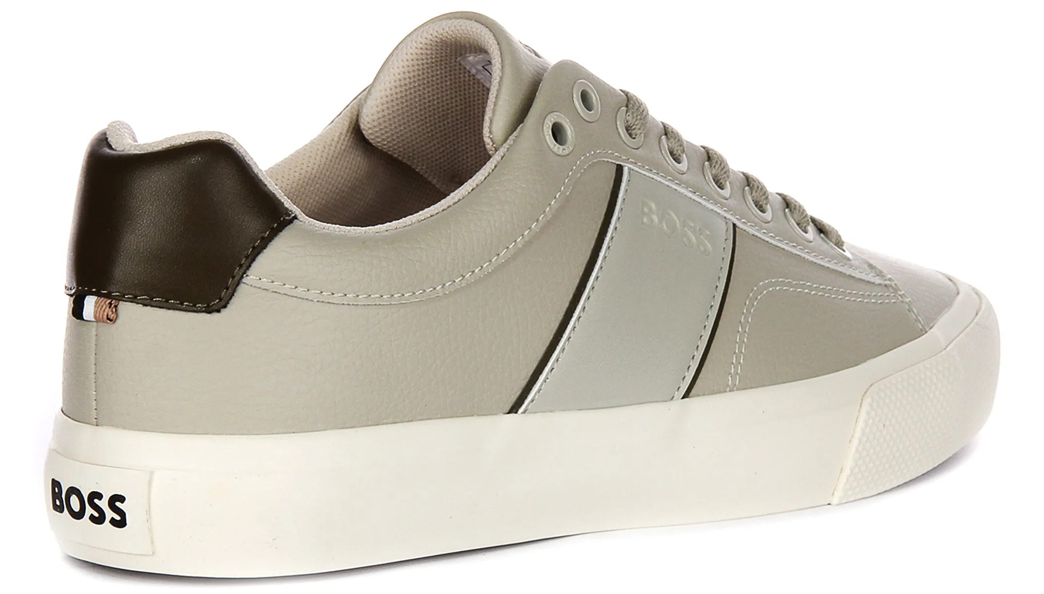 Boss Aiden Tennis Grit In Beige For Men