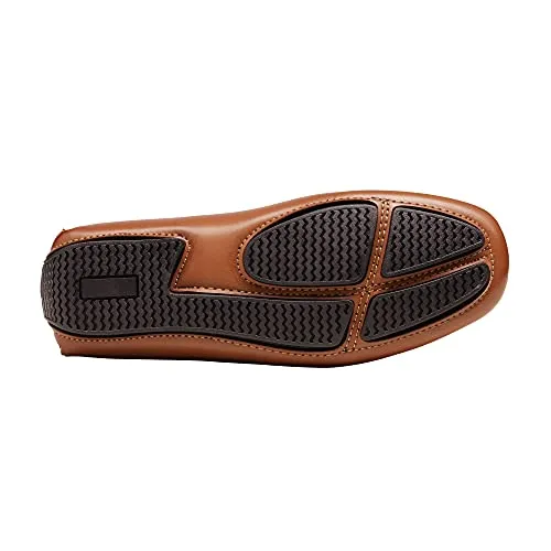 Bruno Marc Boy's Loafer Slip-On Dress Shoes, Brown