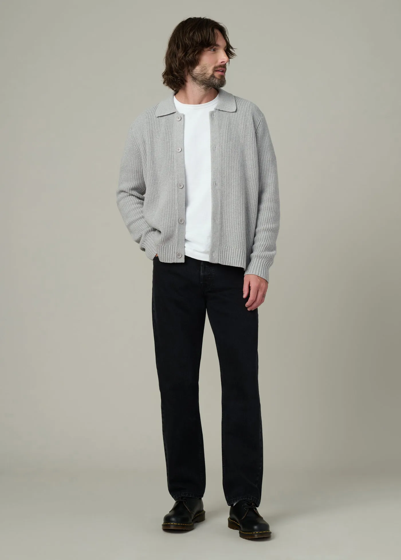 CASSIAN FULL BUTTON CARDIGAN