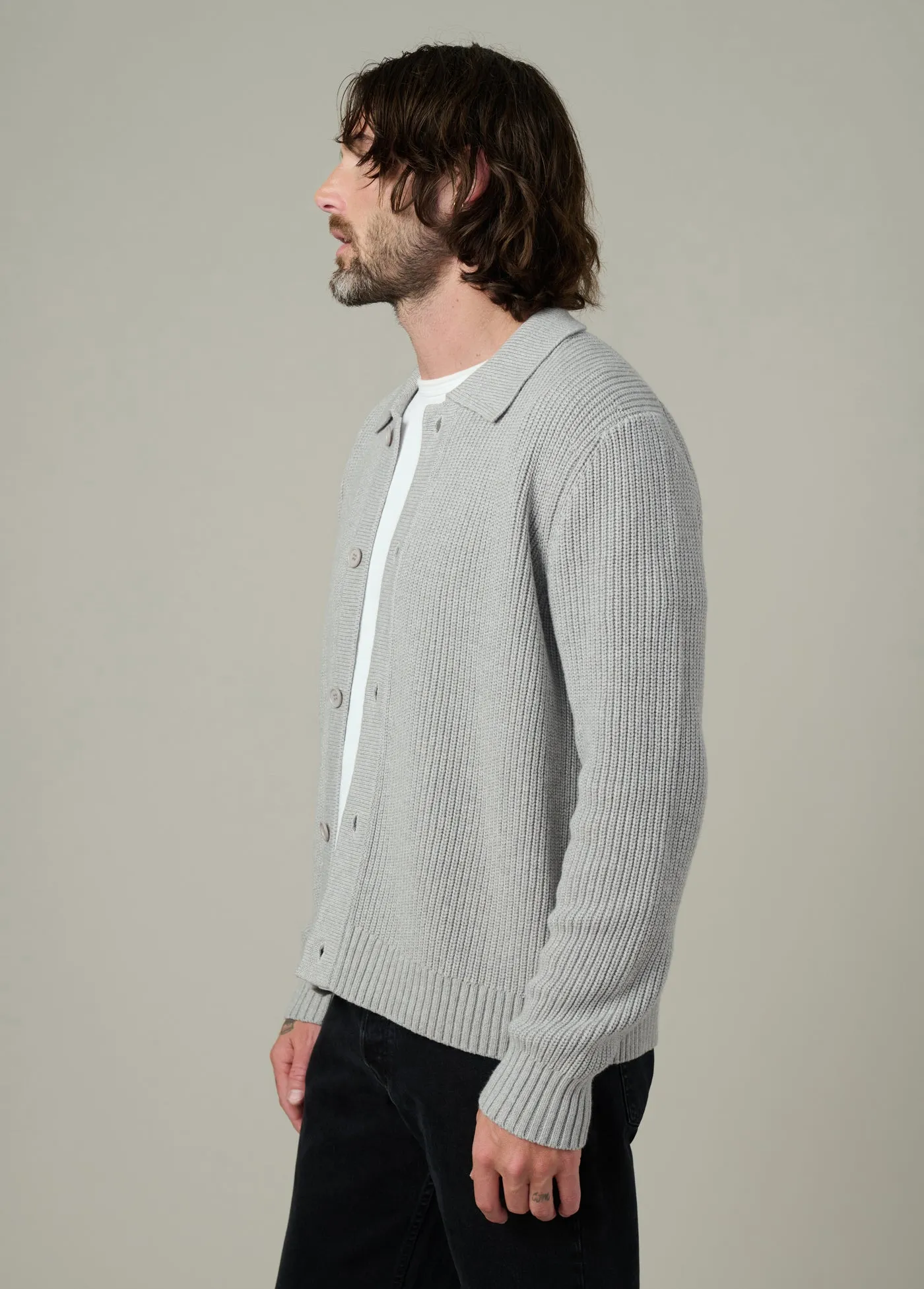 CASSIAN FULL BUTTON CARDIGAN