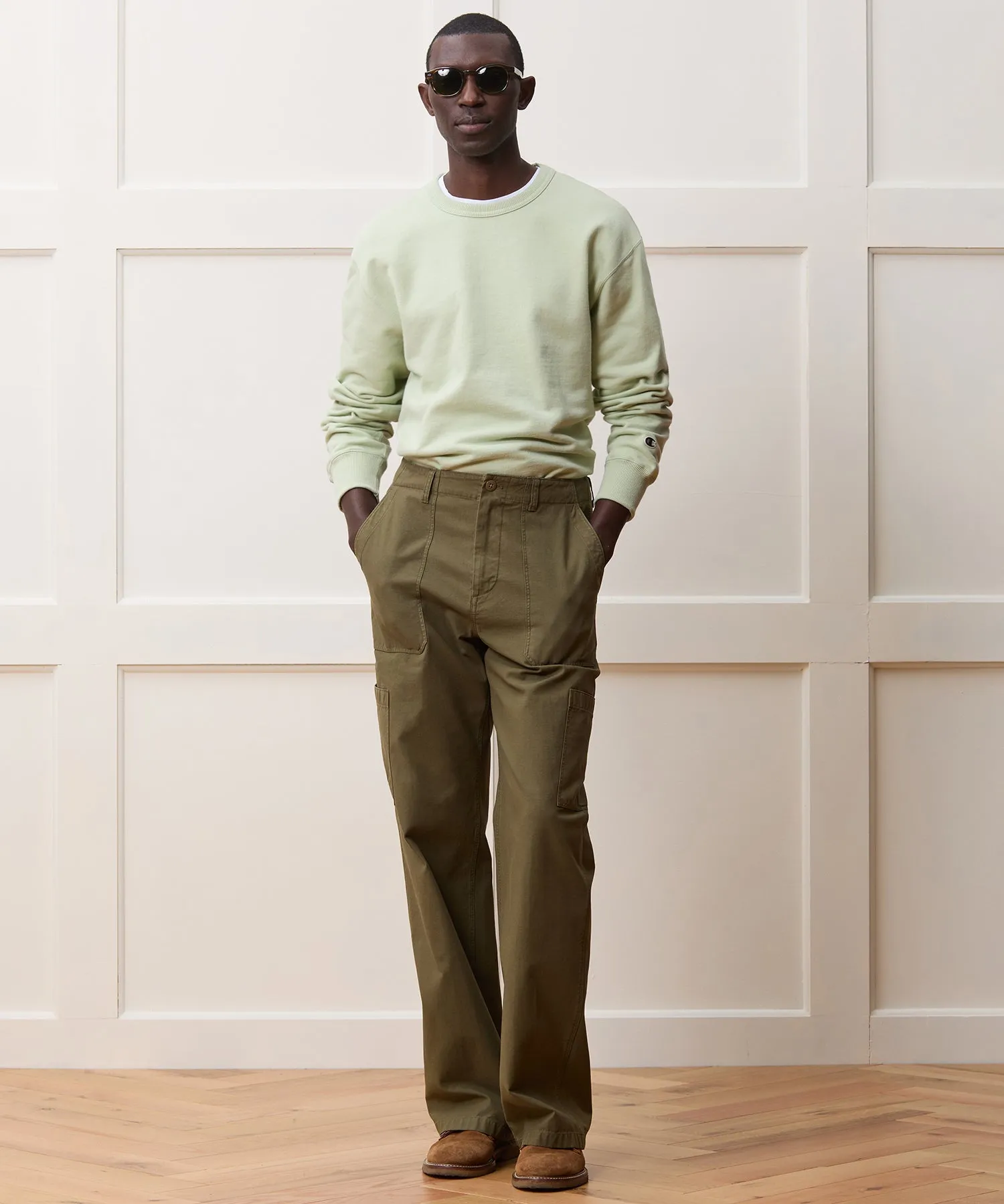 Champion Canadian Fleece Relaxed Crewneck Sweatshirt