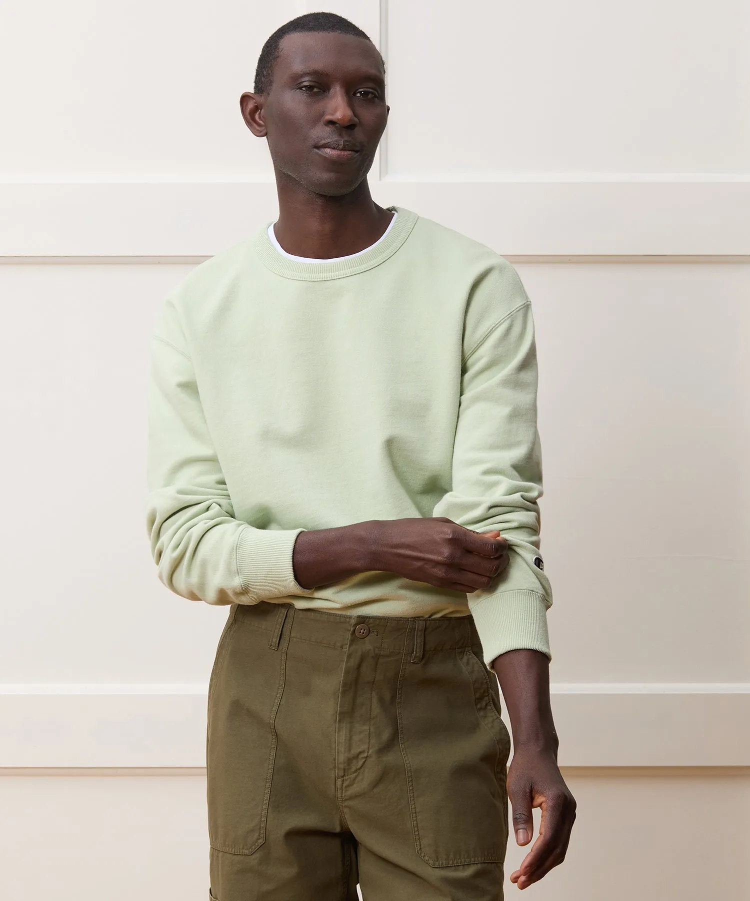 Champion Canadian Fleece Relaxed Crewneck Sweatshirt