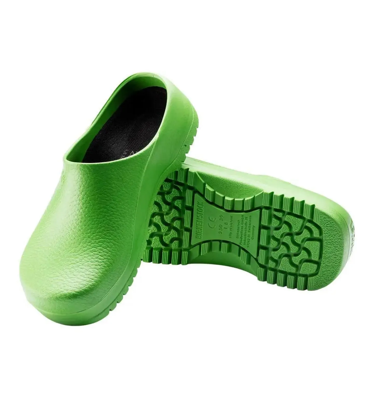 chef shoes Birkenstock Super Birki Apple Green Chef Clog