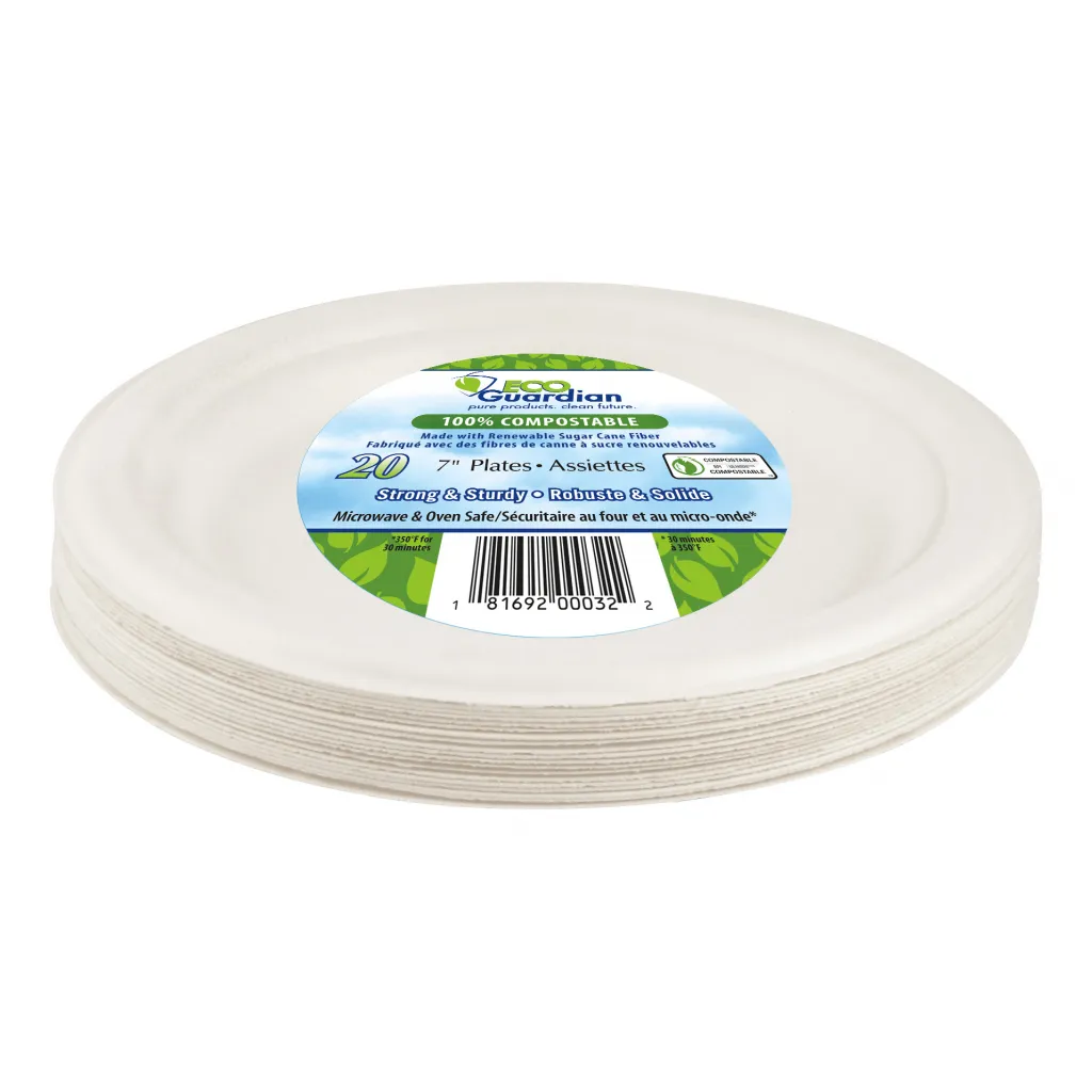 Compostable 7'' Plates