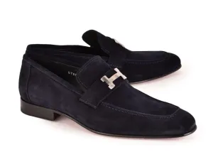 Corrente Suede Loafer Navy