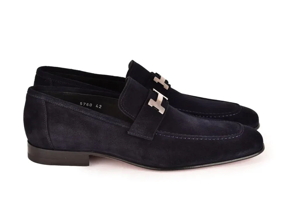 Corrente Suede Loafer Navy