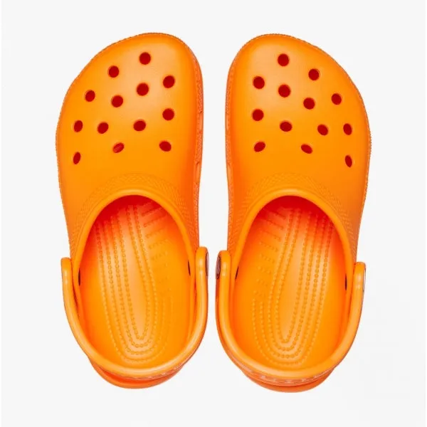 Crocs 10001-83A CLASSIC Unisex Clogs Orange Zing