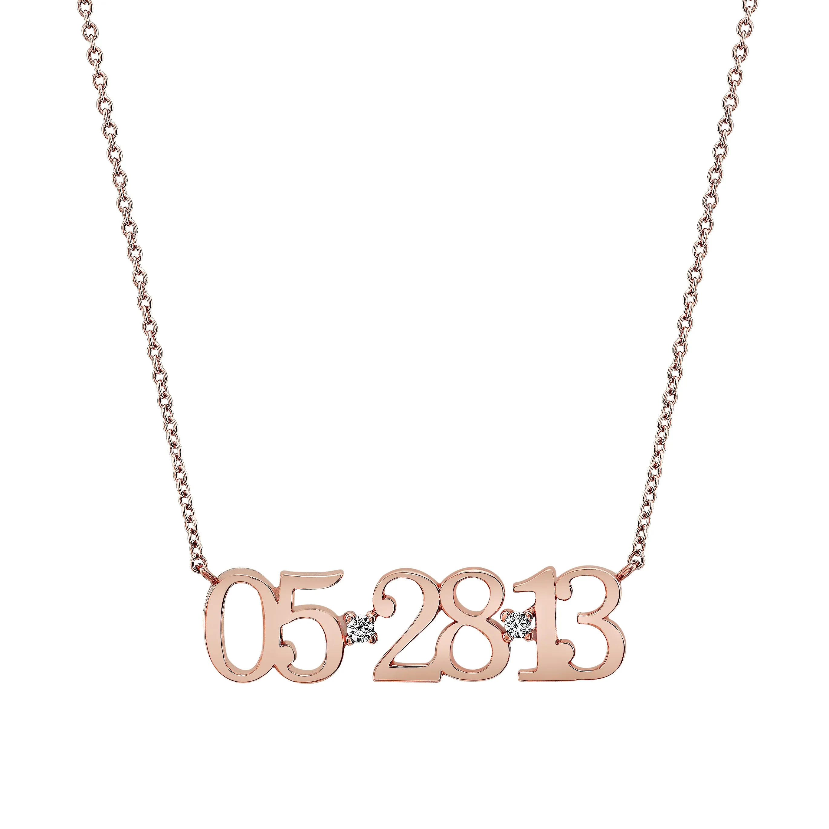 Custom Date Necklace