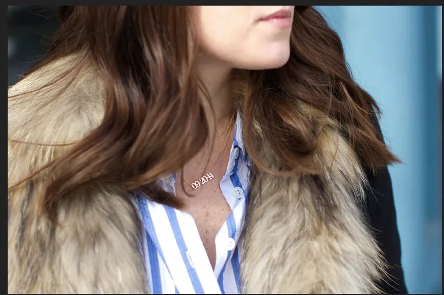 Custom Date Necklace