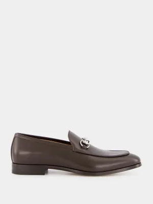 Dark Brown Horsebit Loafer